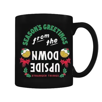 Stranger Things Mug Seasons Greetings Upside Down