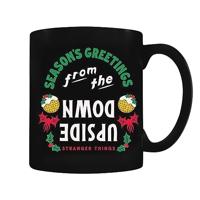 Stranger Things Mug Seasons Greetings Upside Down - thumbnail