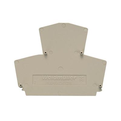 Afsluitplaat WAP WTR2.5/ZZ BL 1074680000 Blue Weidmüller 20 stuk(s)