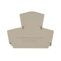 Afsluitplaat WAP WTR2.5/ZZ BL 1074680000 Blue Weidmüller 20 stuk(s) - thumbnail