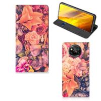 Xiaomi Poco X3 Pro | Poco X3 Smart Cover Bosje Bloemen - thumbnail