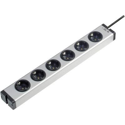 Ehmann 0600x00062031 Stekkerdoos 6-voudig Aluminium Randaarde stekker 1 stuk(s) Ehmann 0600x00062031 Stekkerdoos 6-voudig Aluminium Randaarde stekker 1 stuk(s)