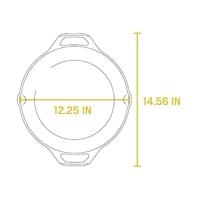 Lodge Braadpan met handvaten L10SKL bak-/braadpan - thumbnail
