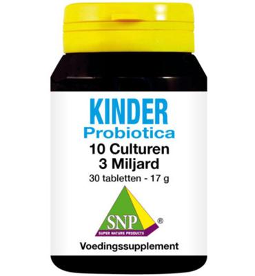 SNP Probiotica kinder 10 culturen 30 Tabletten