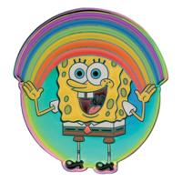 Spongebob Squarepants Pin Badge Rainbow Limited Edition - thumbnail
