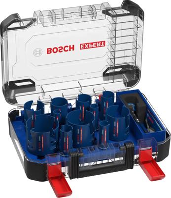 Gatenzaagset - BOSCH - Expert Construction Material - 11-delig - Diameter 20 tot 76 mm
