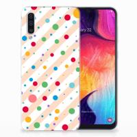 Samsung Galaxy A50 | TPU bumper | Dots - thumbnail