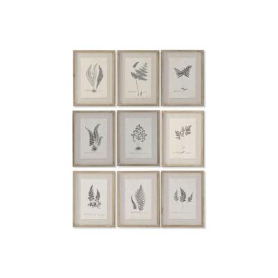 Schilderij Home ESPRIT Kristal Spar 30 x 2,5 x 40 cm (9 Stuks)