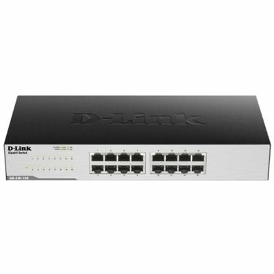 D-Link GO-SW-16G/E Netwerk switch 16 poorten 1 GBit/s D-Link GO-SW-16G/E Netwerk switch 16 poorten 1 GBit/s