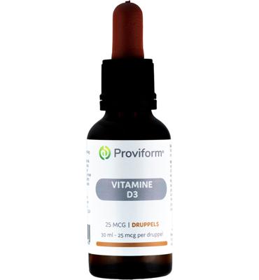 Proviform Vitamine D3 25mcg Druppels 30ml