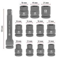 Einhell Impact 109283 Bit- en steeksleutelset 1/2 - thumbnail