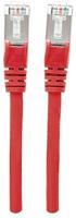 Intellinet 736060 RJ45 Netwerkkabel, patchkabel CAT 6 S/FTP 30.00 m Rood Vergulde steekcontacten 1 stuk(s) - thumbnail