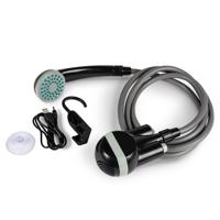 Elektrische douche - KAMPA - Power Douche - Oplaadbare batterij - 1,80 m slang - Zwart - thumbnail