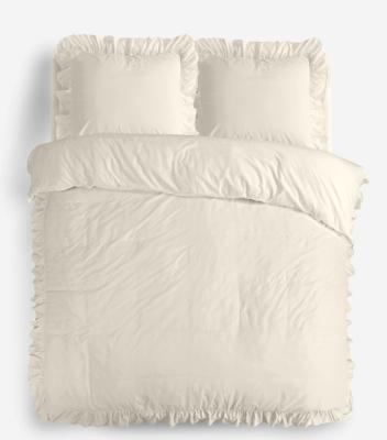 Sleeptime Ruffles Creme 200 x 200/220 cm