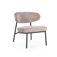 By-Boo Fauteuil 'Jari' kleur Taupe - thumbnail
