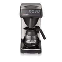 Bravilor Bonamat filterkoffieapparaat Novo met glazen koffiekan - thumbnail