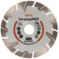 Diamantzaagblad 230mm Mandrex Baksteen XtremePro - thumbnail