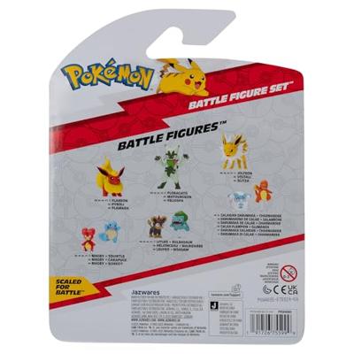 Pokemon Battle Figure Pack - Poliwag, Zangoose & Cyndaquil