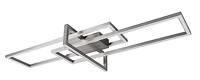 Trio Ø 30cm plafondlampSeasons hout met zwart - 611500202 - thumbnail