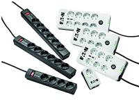 EATON beschermingsstrip 4 DIN overspanningsafleider met meerdere stopcontacten, 10A - thumbnail