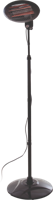 Elektra Quartz Staande infrarood terrasverwarmer Zwart 2000 Watt - thumbnail