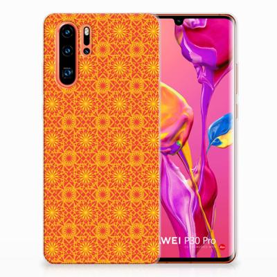 Huawei P30 Pro | TPU bumper | Batik Oranje