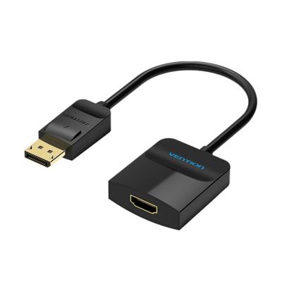 Adapter DisplayPort naar HDMI Vention HBGBB 15 cm Zwart Grijs