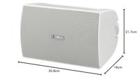 Yamaha NS-AW294 (WH) 2-weg buitenluidsprekers paar (100 Watt, 87dB) wit - thumbnail