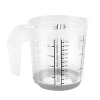 Keeeper Maatbeker anti-slip 1L grijs - thumbnail