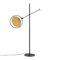 Zuiver Vloerlamp 'Sirius' 140cm, kleur Zwart/Goud - thumbnail