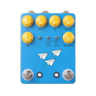 JHS Pedals Flight Delay Blue delay effectpedaal met optionele chorus en vibrato