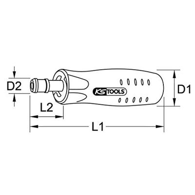 KS Tools 516.3940 Momentschroevendraaier