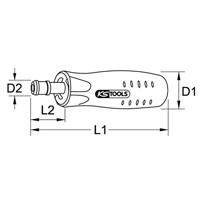 KS Tools 516.3940 Momentschroevendraaier - thumbnail