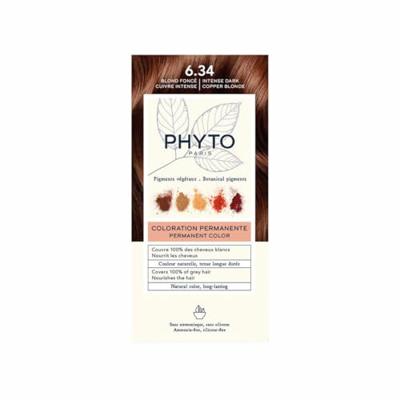 Phyto Permanent Color Kit 6.34