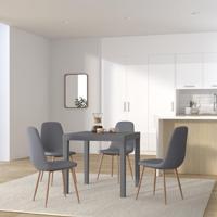 Nampook Tafel Bali 80X80Cm Anthraciet - thumbnail