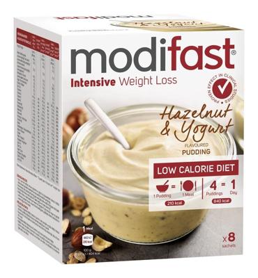 Modifast Intensive Weight Loss Pudding Hazelnut & Yogurt