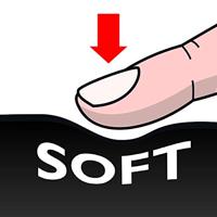 Maped schaar Sensoft 16 cm, voor rechtshandigen, met scherpe punt - thumbnail