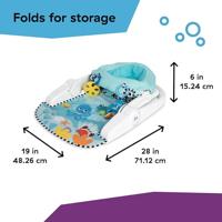 BABY EINSTEIN Sea of Support 2-in-1, zitpositie op de vloer, met tablet en afneembaar speelgoed, vanaf 4 maanden - thumbnail