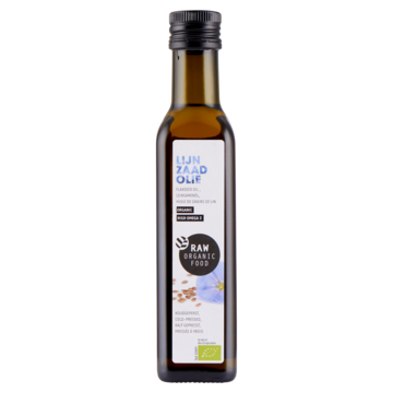 Raw Organic Food Lijnzaadolie 250ml bij Jumbo Raw Organic Food Lijnzaadolie 250ml bij Jumbo