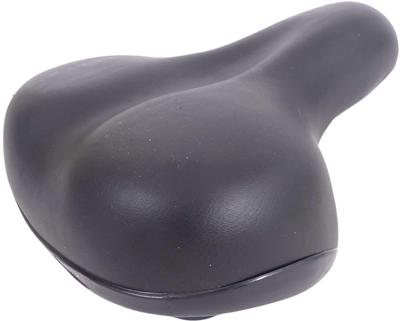 Edge Fietszadel city soft incl. zadelstrop - zwart