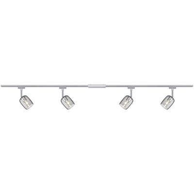 Paulmann Blossom Compleet railsysteem URail G9 40 W LED Chroom, Chroom (mat), Rook