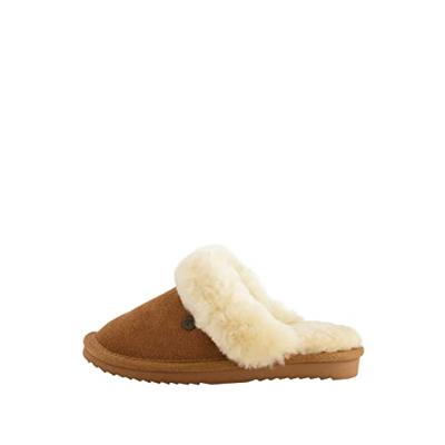 Warmbat Pantoffels Flurry Kids FLS221025 Cognac Bruin-28 maat 28