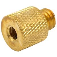 Caruba adapterschroef 3/8"M - 1/4"F - messing - thumbnail
