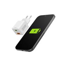 Hama USB-oplader 30.00 W 1x USB-A, 1x USB-C USB PD Wit Binnen USB Power Delivery (USB-PD) - thumbnail