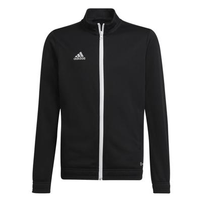 adidas Entrada 22 Trainingsjack Kids Zwart Wit adidas Entrada 22 Trainingsjack Kids Zwart Wit