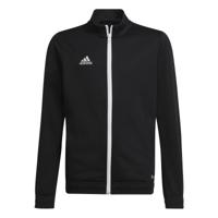 adidas Entrada 22 Trainingsjack Kids Zwart Wit - thumbnail