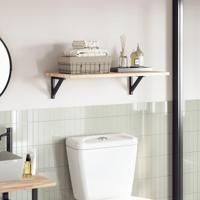 Tafelblad rechthoekig 100x40x2 cm massief acaciahout - thumbnail