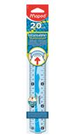 Maped decimeterlat Flex dubbele decimeter, 20 cm - thumbnail