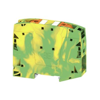 Weidmüller 2742110000 Aardklem Push-In-klem, Steekaansluiting Groen-geel 5 stuk(s)