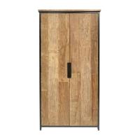 Livingfurn Opbergkast 'Tomar' Teakhout, 195 x 100cm - thumbnail